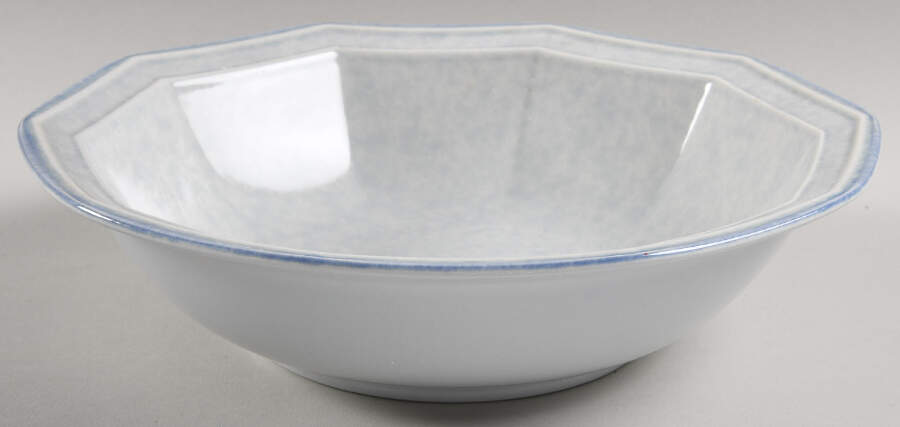 Avante Blue 9" Round Vegetable Bowl by Mikasa-1