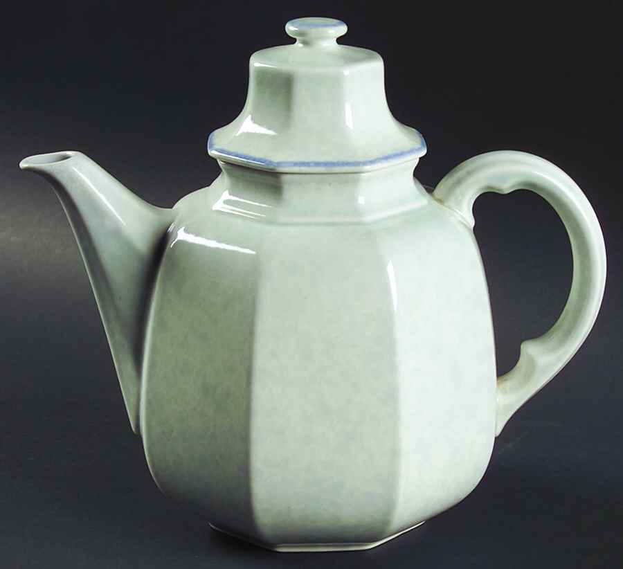 Avante Blue Coffee Pot & Lid by Mikasa-1