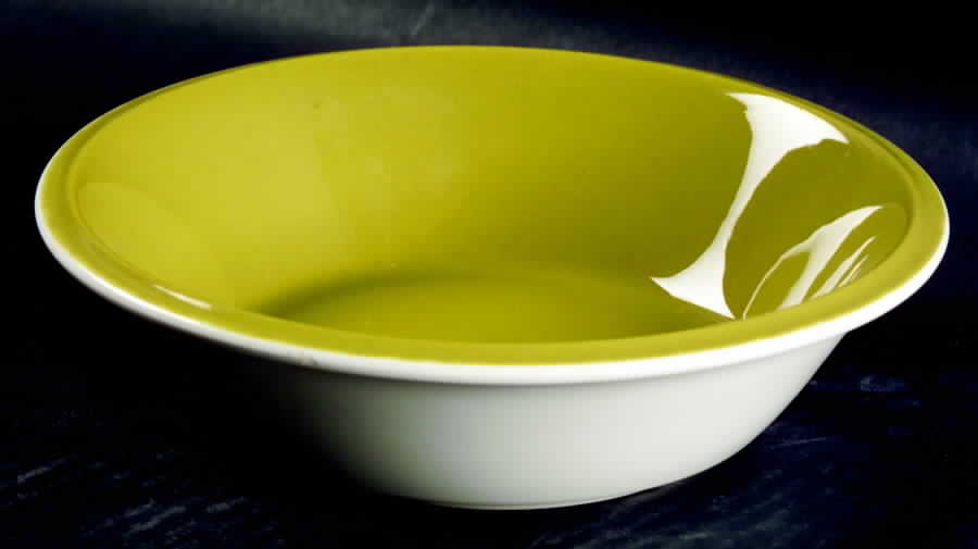 Avocado Green Coupe Soup Bowl by Mikasa-1