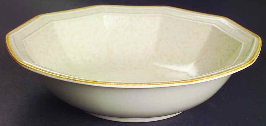 Avante Ivory 9" Round Vegetable Bowl by Mikasa-1