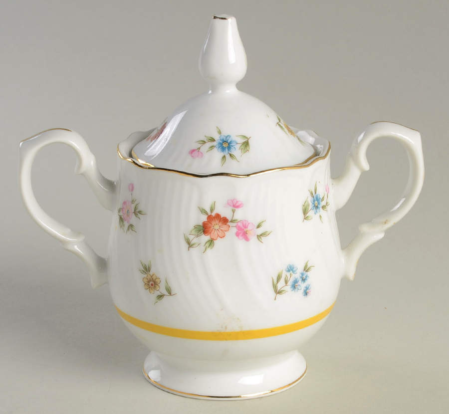 Avondale Sugar Bowl & Lid by Mikasa-1