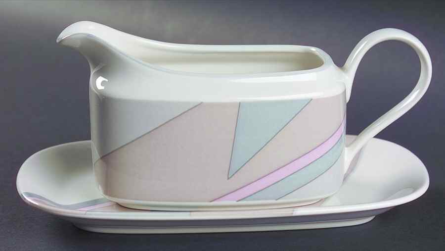Axis Gravy Boat & Underplate by Mikasa-1