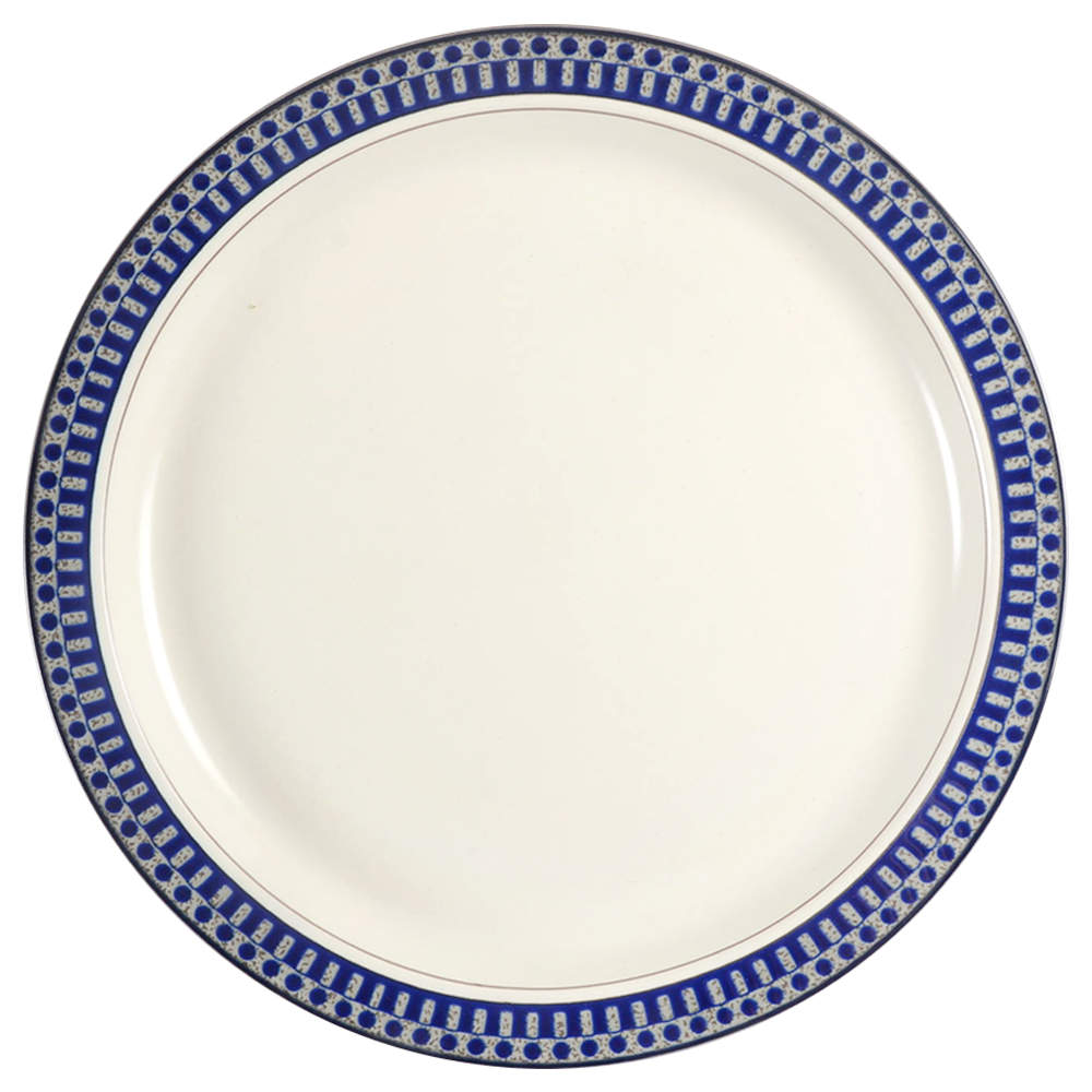 Aztec Blue Dinner Plate by Mikasa-1