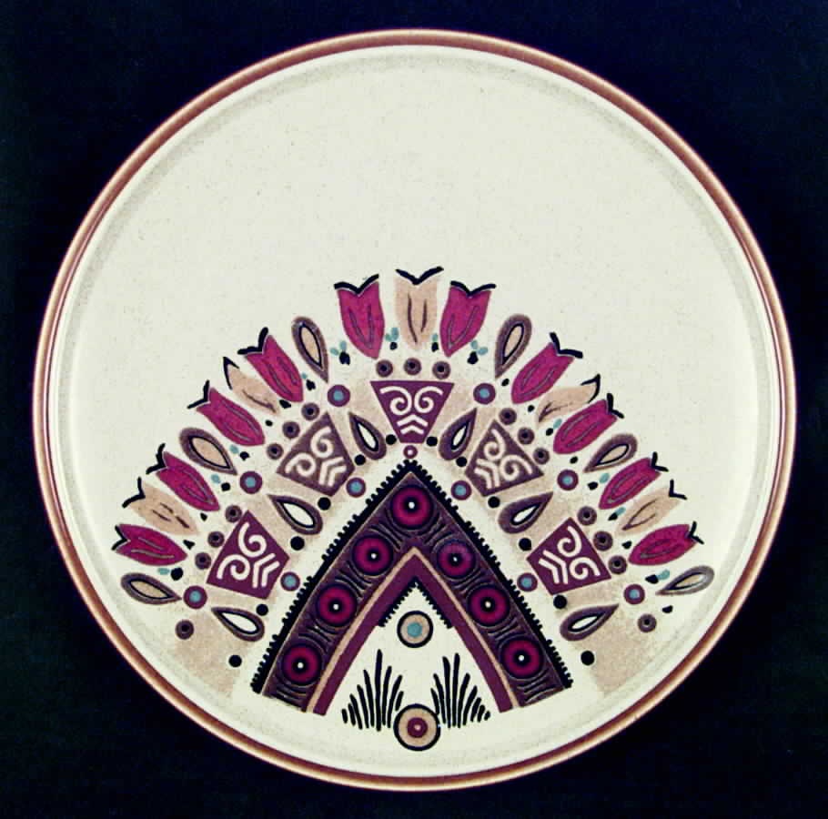 Aztec Dinner Plate by Mikasa-1