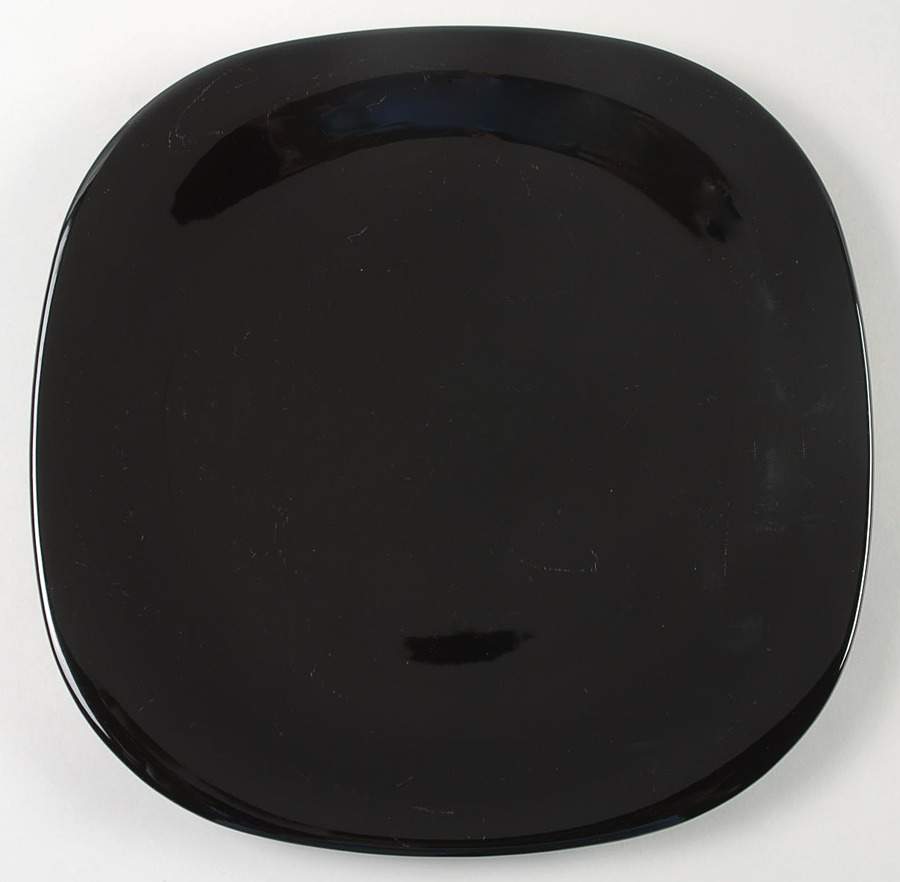 Basic Black 12" Chop Plate (Round Platter) by Mikasa-1