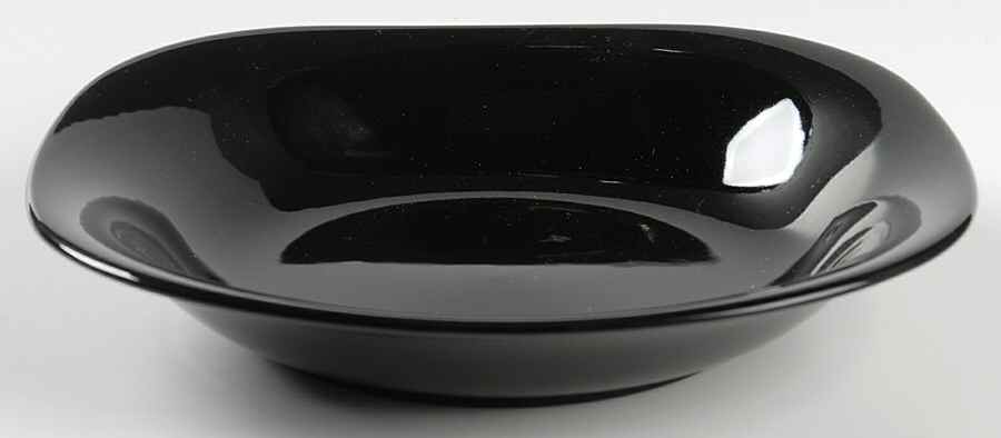 Basic Black Coupe Soup Bowl by Mikasa-1