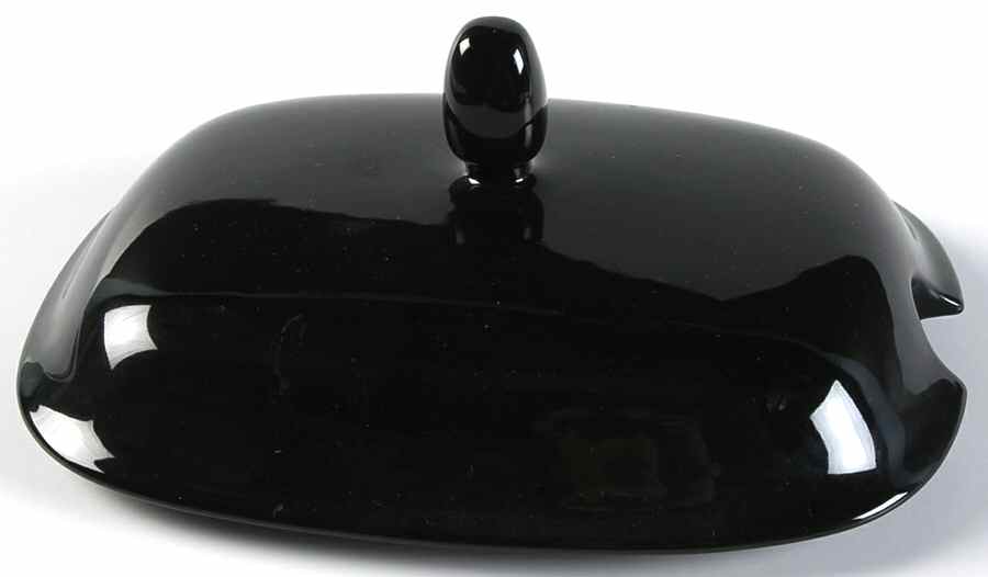 Basic Black Lid for Oval Tureen by Mikasa-1