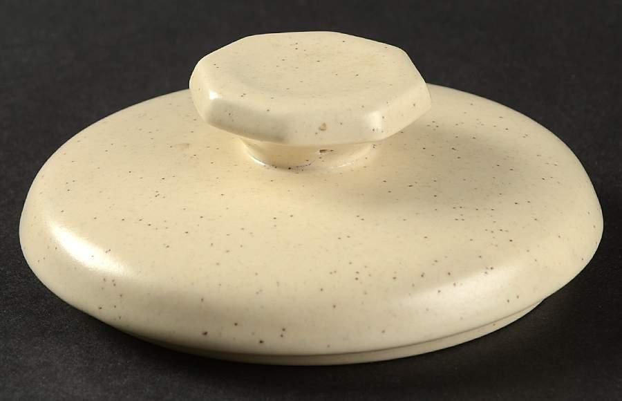 Bark Brown Lid for Round Butter by Mikasa-1