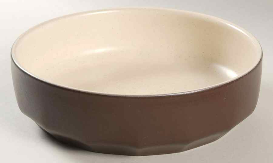 Bark Brown 9" Round Vegetable Bowl by Mikasa-1