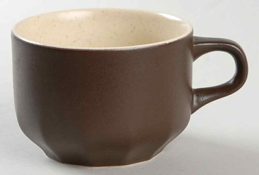 Bark Brown Flat Cup by Mikasa-1