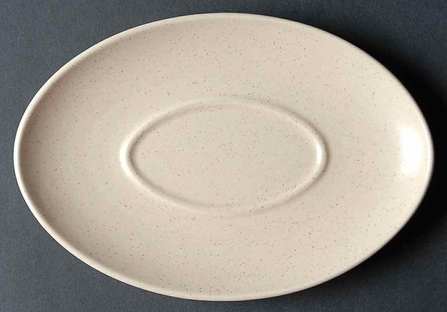 Bark Brown Underplate for Gravy Boat by Mikasa-1