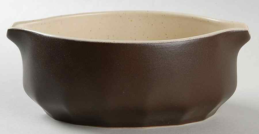 Bark Brown Gravy Boat by Mikasa-1