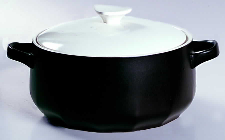 Bark Brown Round Covered Vegetable by Mikasa-1