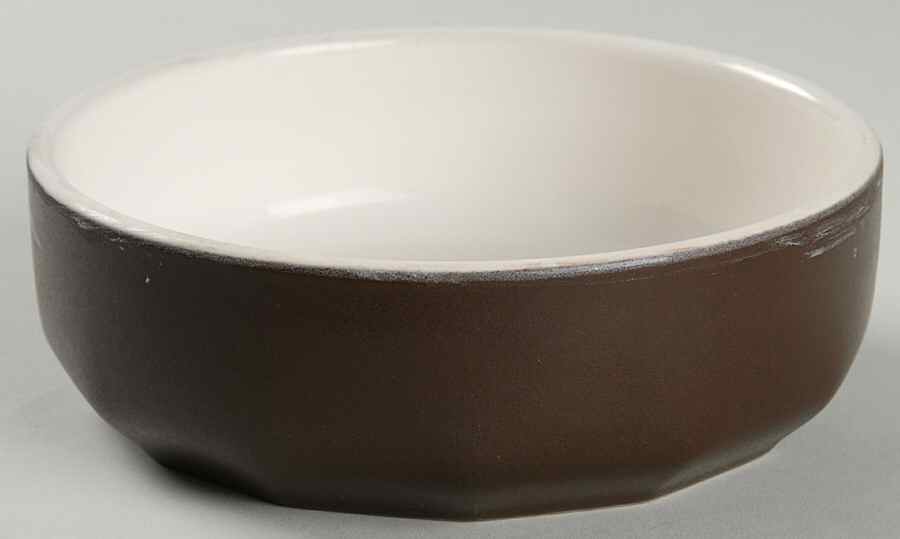 Bark Brown Coupe Cereal Bowl by Mikasa-1