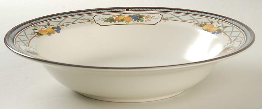 Basket of Fruit 10" Round Vegetable Bowl by Mikasa-1