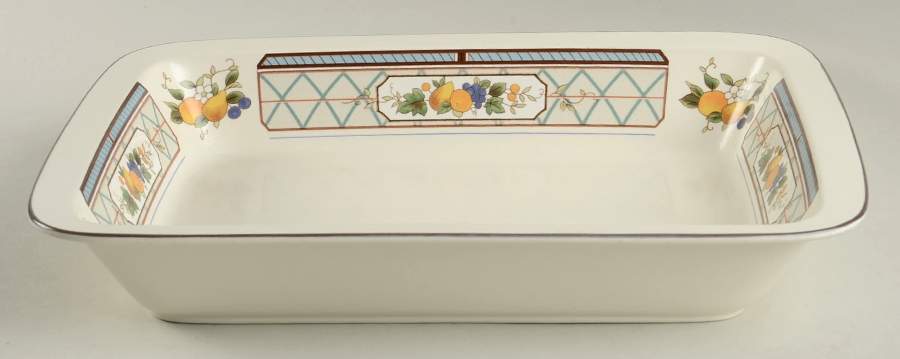 Basket of Fruit 13" Lasagna by Mikasa-1