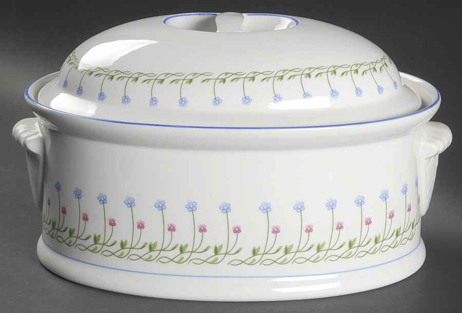 Bali Hai 3 Quart Oval Covered Casserole by Mikasa-1