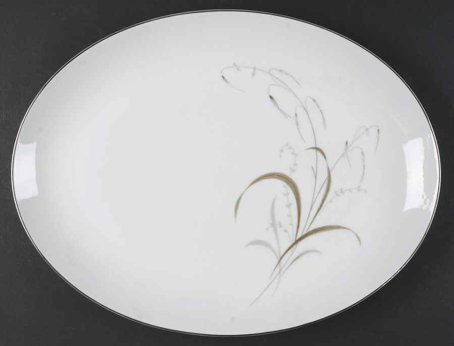 Bahia 16" Oval Serving Platter by Mikasa-1