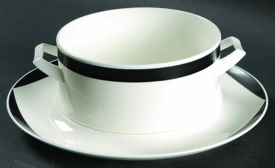 Bakota Gravy Boat & Underplate by Mikasa-1