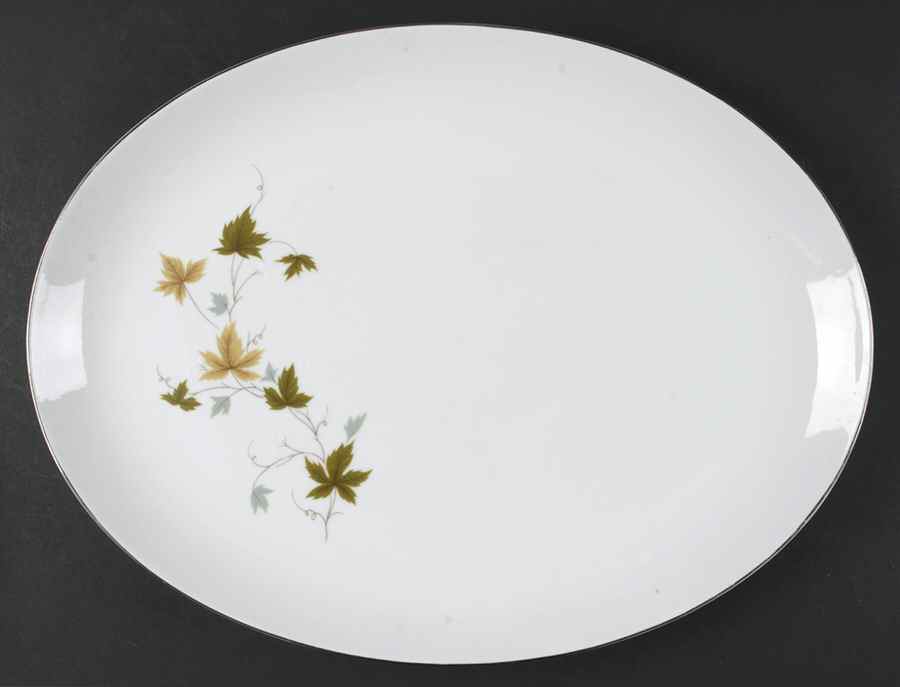 Ballad 16" Oval Serving Platter by Mikasa-1