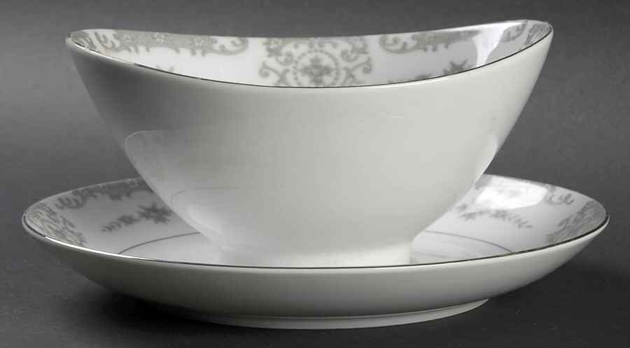 Banbury Gravy Boat with Attached Underplate by Mikasa-1