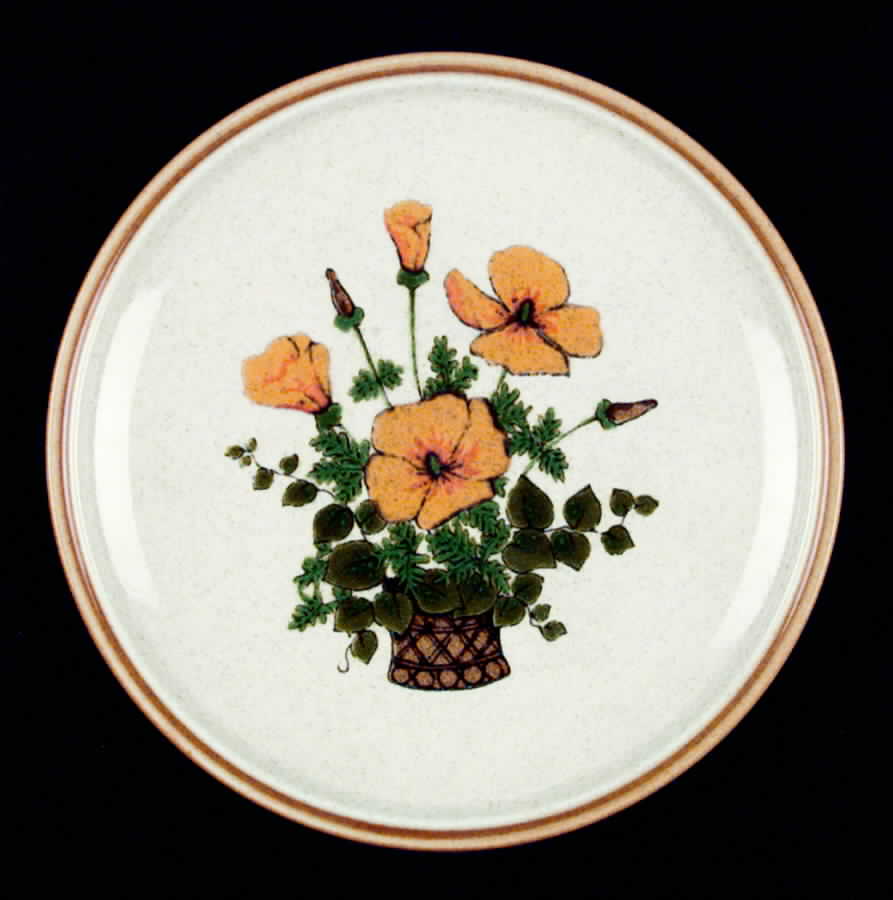 Basket of Poppies Salad Plate by Mikasa-1
