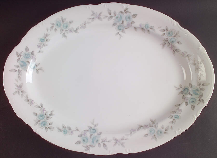 Barbizon 16" Oval Serving Platter by Mikasa-1