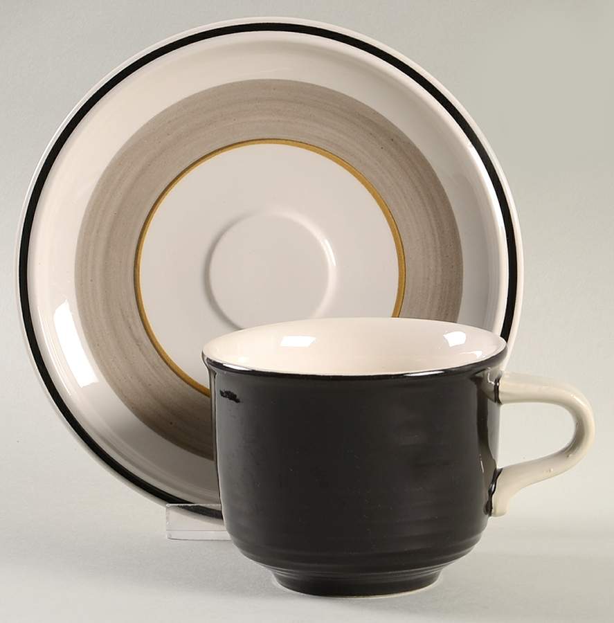 Barbados Flat Cup & Saucer Set by Mikasa-1
