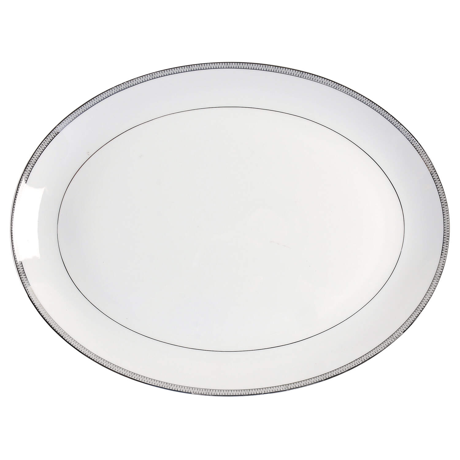 Barclay 16" Oval Serving Platter by Mikasa-1