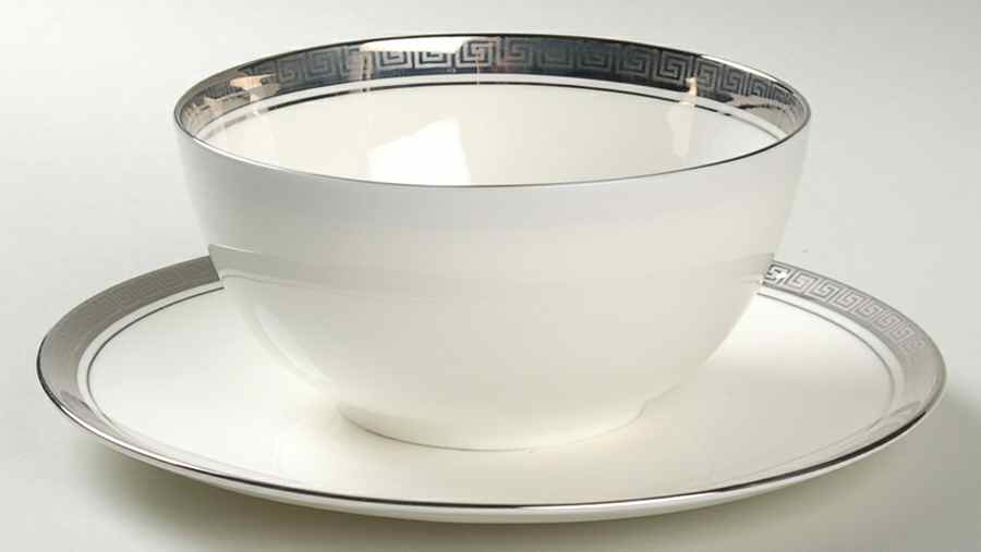 Barnard Gravy Boat with Attached Underplate by Mikasa-1