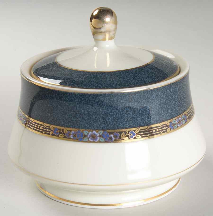 Baroness Sugar Bowl & Lid by Mikasa-1