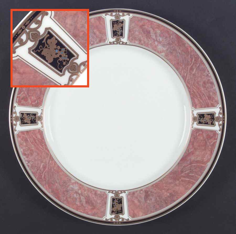 Barclay Square Dinner Plate by Mikasa-1