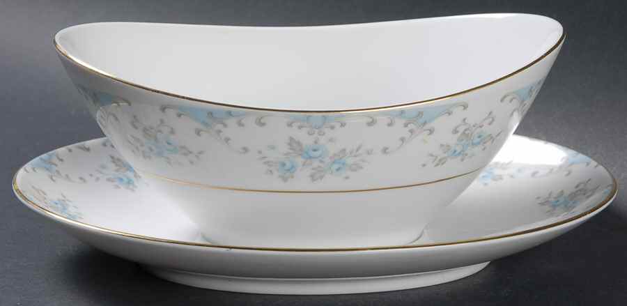 Barton Gravy Boat with Attached Underplate by Mikasa-1