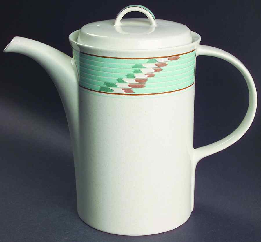 Batik Coffee Pot & Lid by Mikasa-1