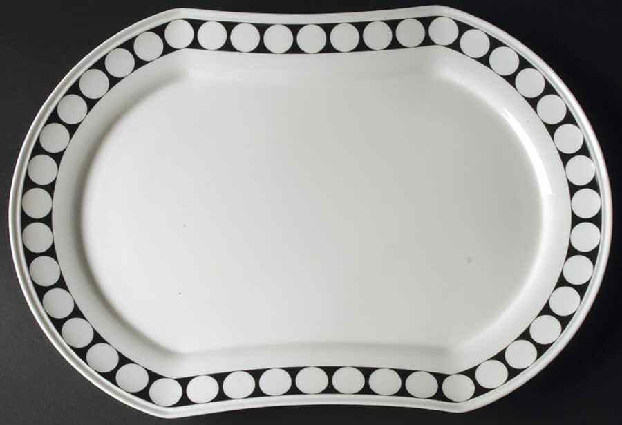 Baule 16" Oval Serving Platter by Mikasa-1