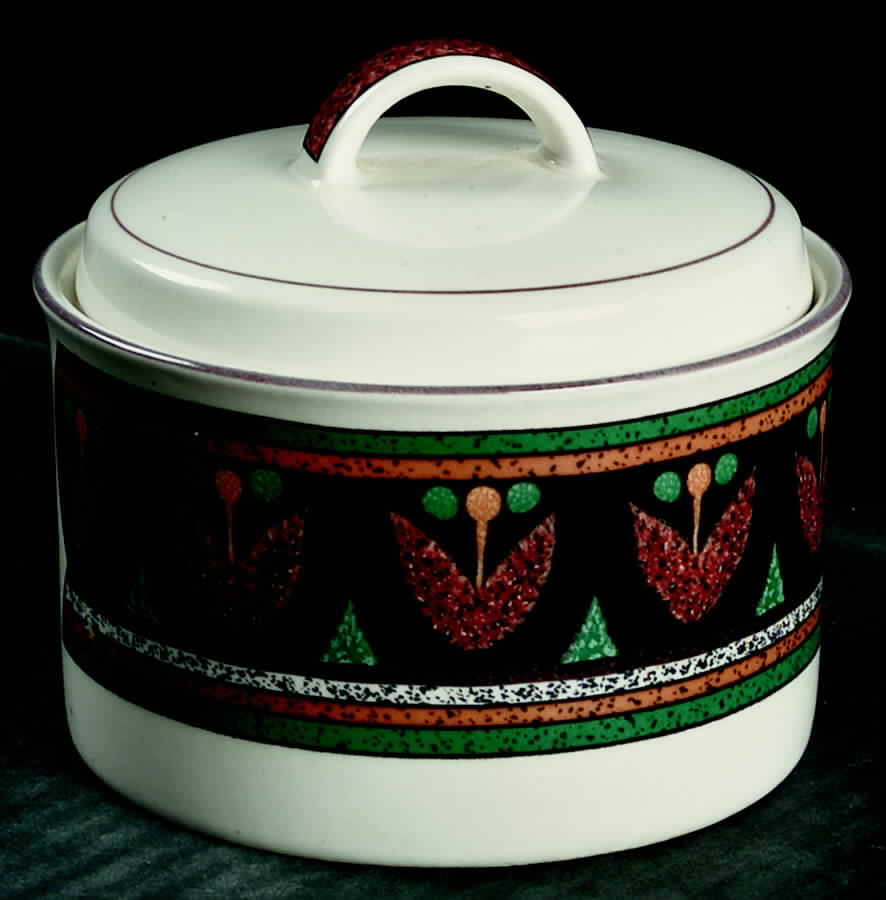 Bavaria Sugar Bowl & Lid by Mikasa-1