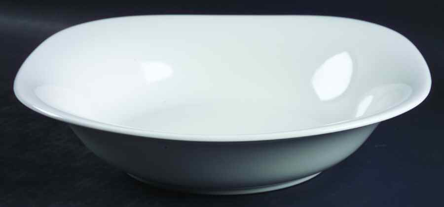 Basic White 9" Round Vegetable Bowl by Mikasa-1