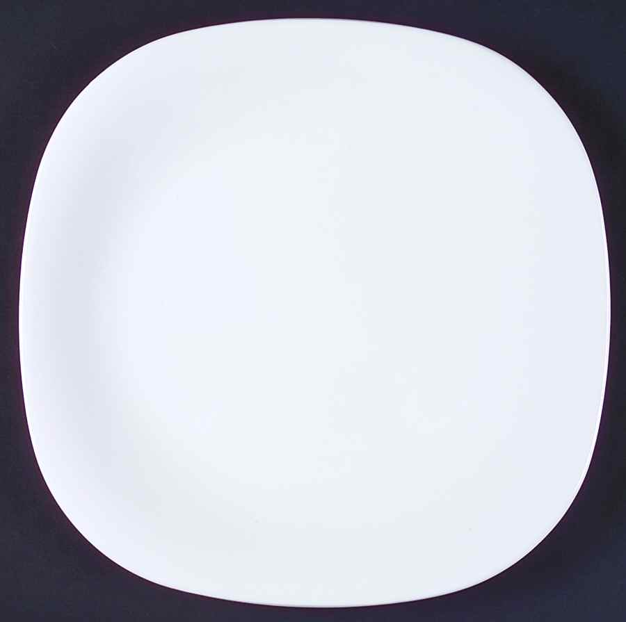 Basic White 12" Chop Plate (Round Platter) by Mikasa-1