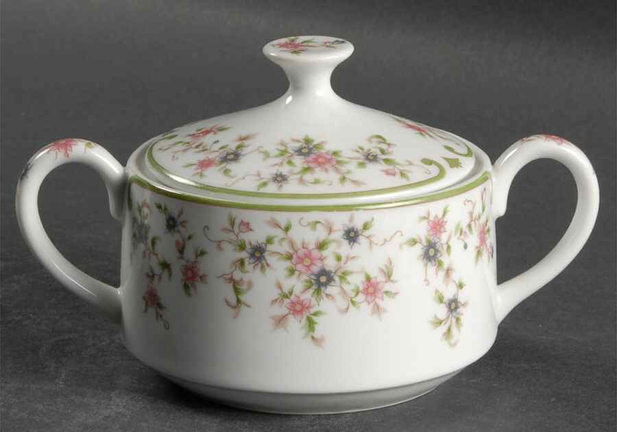 Beaumont Sugar Bowl & Lid by Mikasa-1