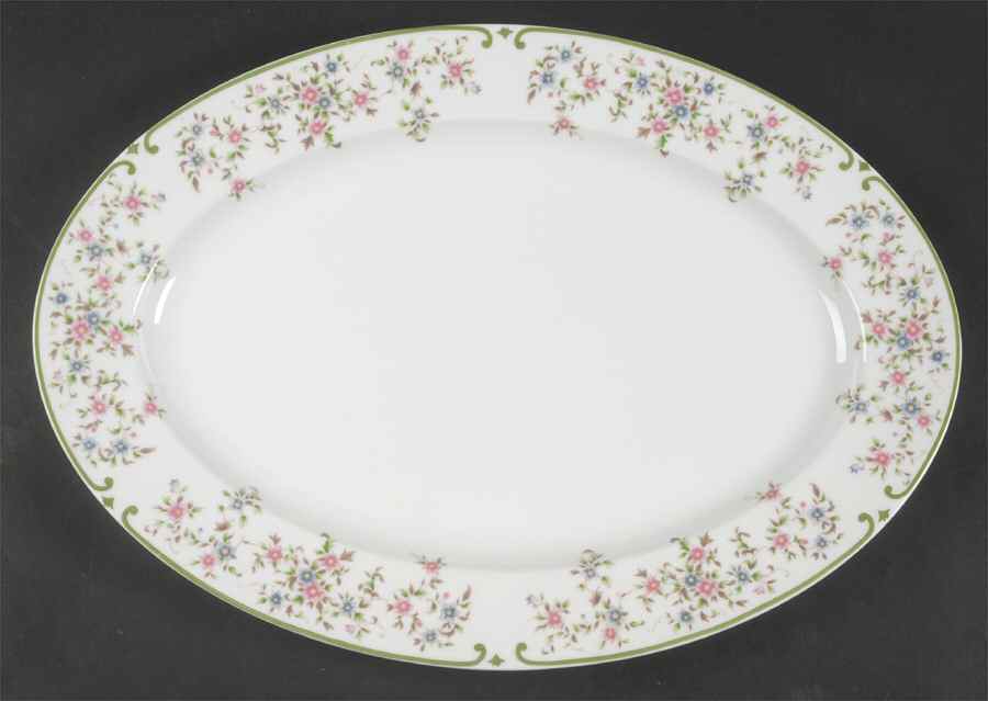 Beaumont 16" Oval Serving Platter by Mikasa-1