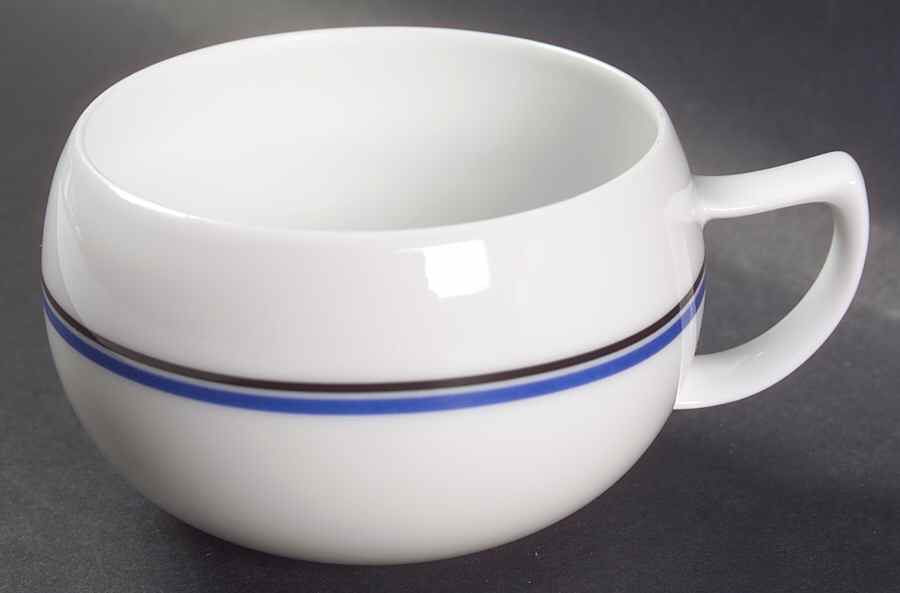 Beauchamp Blue Flat Cup by Mikasa-1