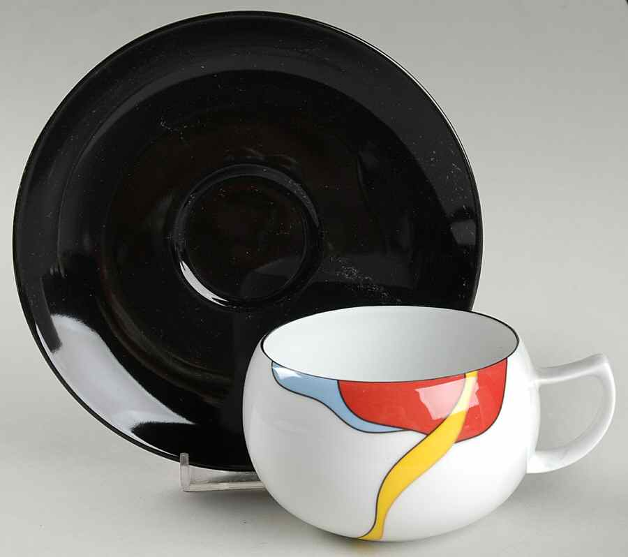 Bel Aire Flat Cup & Saucer Set by Mikasa-1