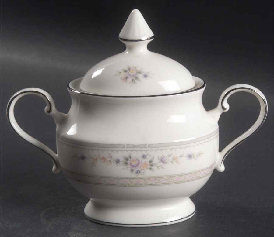 Beaumont Sugar Bowl & Lid by Mikasa-1