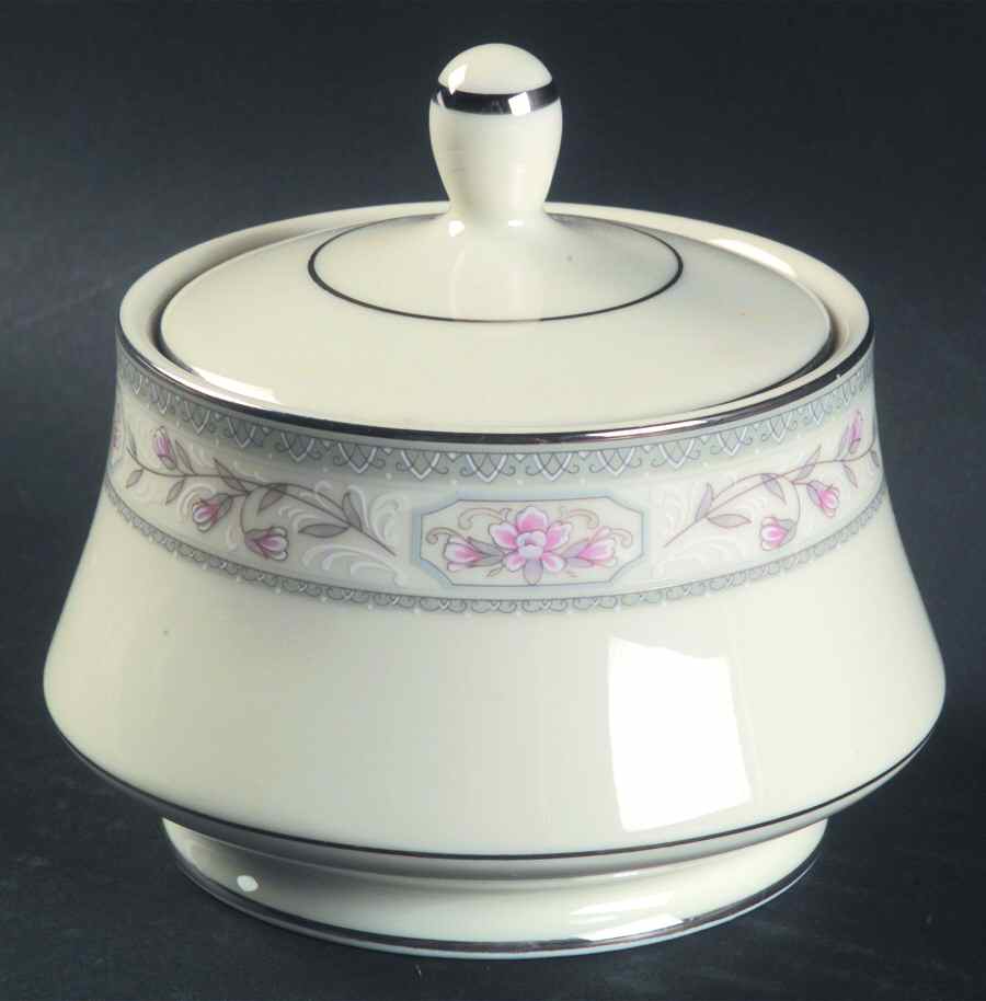 Beaumont Sugar Bowl & Lid by Mikasa-1