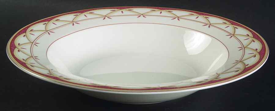 Berry Delight Large Rim Soup Bowl by Mikasa-1