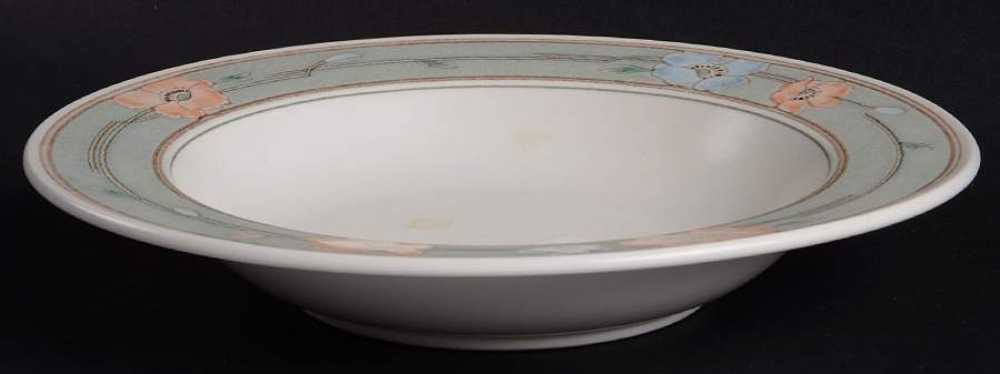 Bella Flora Rim Soup Bowl by Mikasa-1