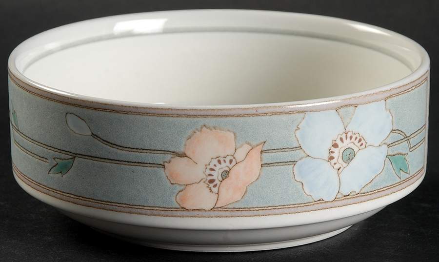 Bella Flora Fruit/Dessert (Sauce) Bowl by Mikasa-1