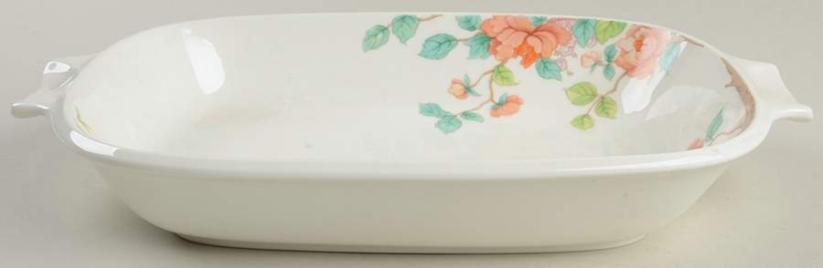 Beacon Hill 10" Handled Oval Vegetable Bowl by Mikasa-1