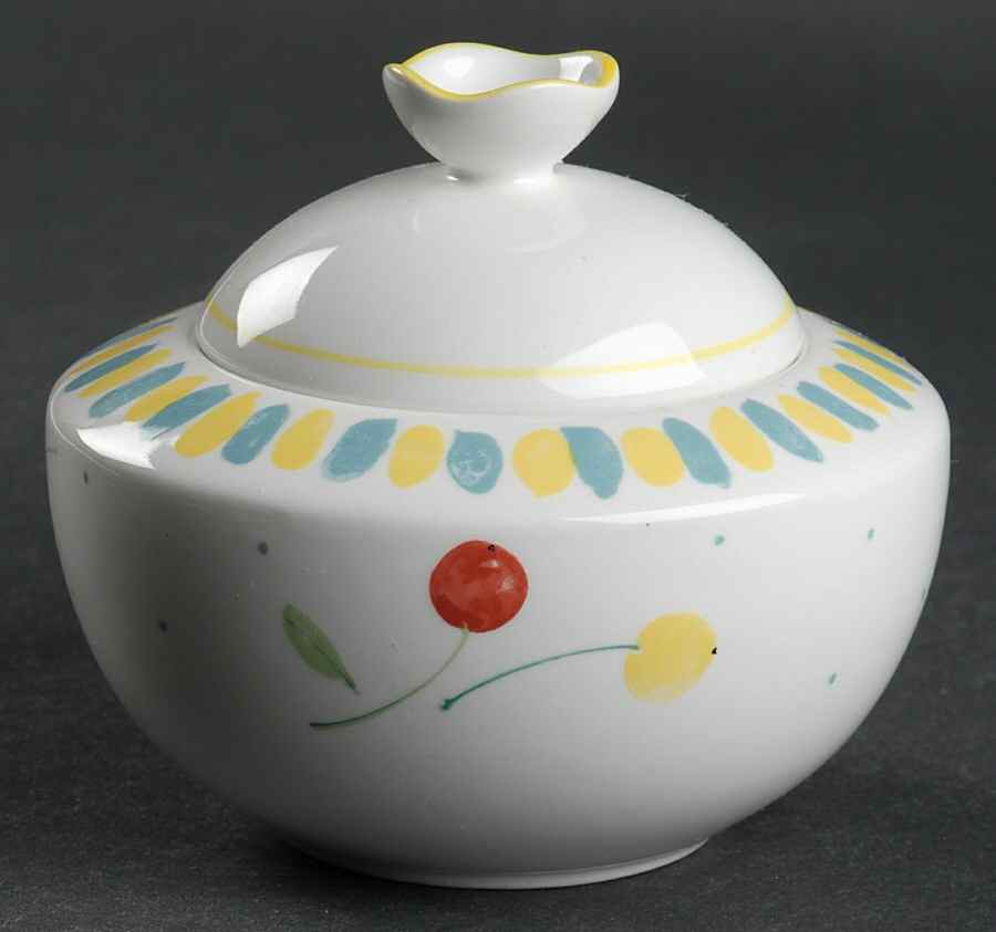 Berry Jubilee Sugar Bowl & Lid by Mikasa-1