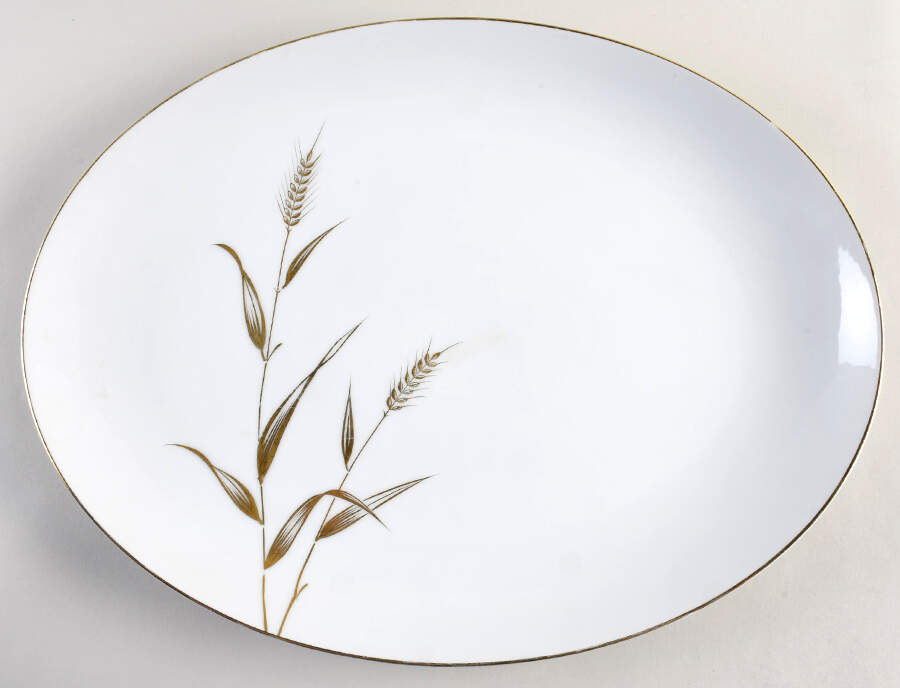 Belmar 16" Oval Serving Platter by Mikasa-1